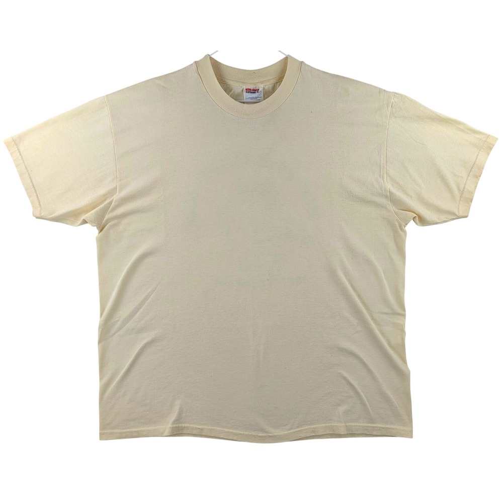 Hanes Heavyweight Pilot Rock Archery Club T-Shirt Mens XL Cream 50/50